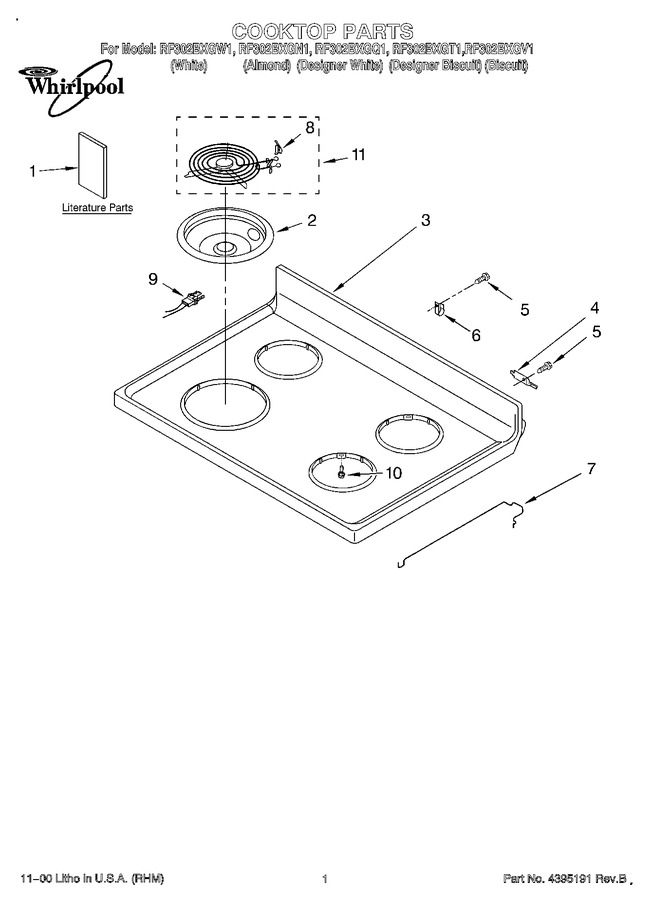 Diagram for RF302BXGV1