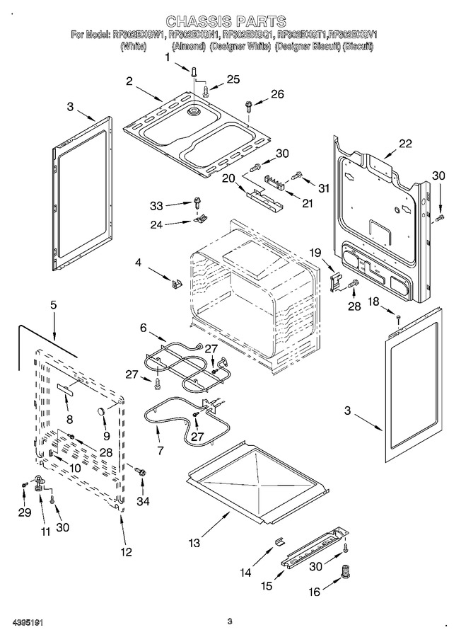 Diagram for RF302BXGV1