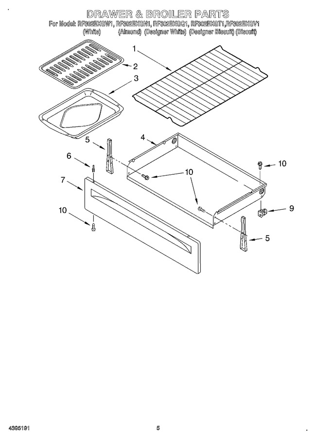 Diagram for RF302BXGV1