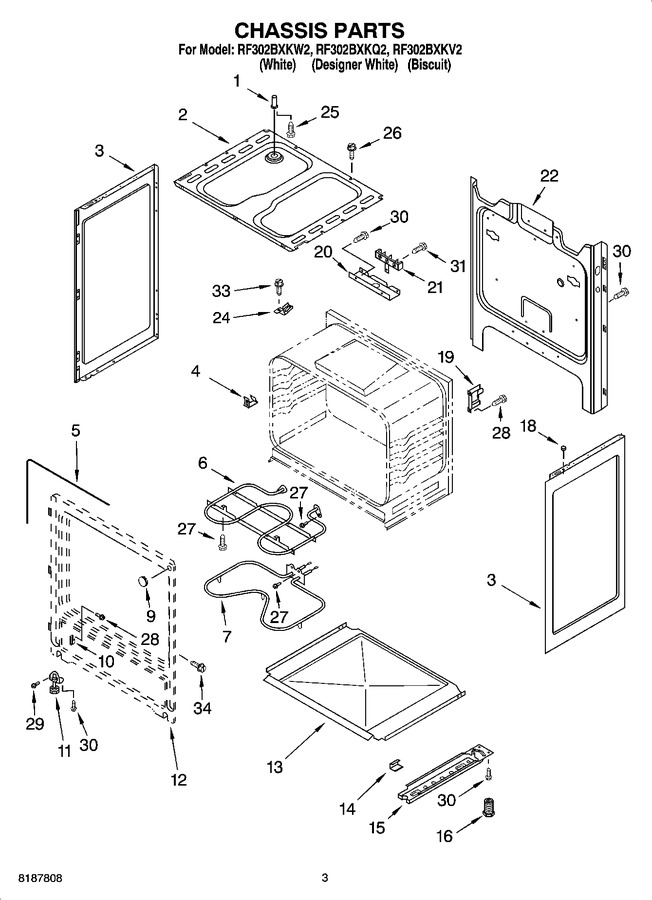 Diagram for RF302BXKV2