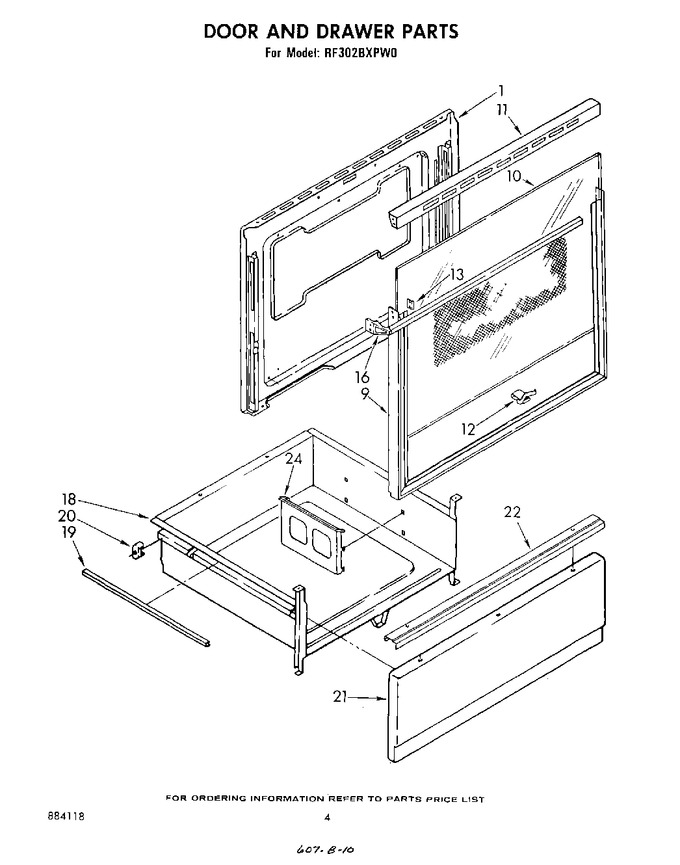 Diagram for RF302BXPW0