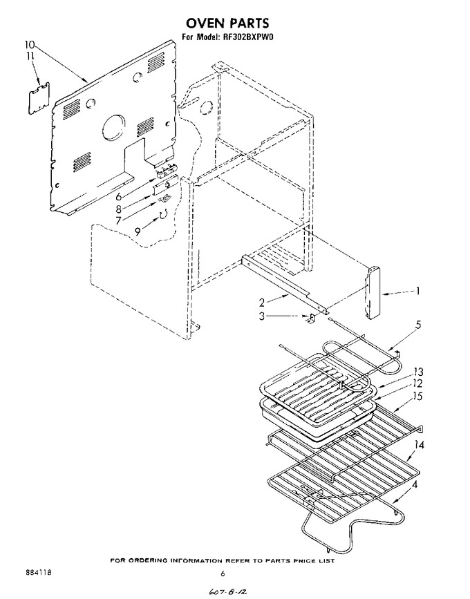 Diagram for RF302BXPW0