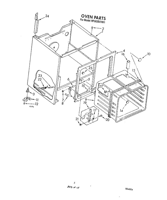 Diagram for RF302BXVG1