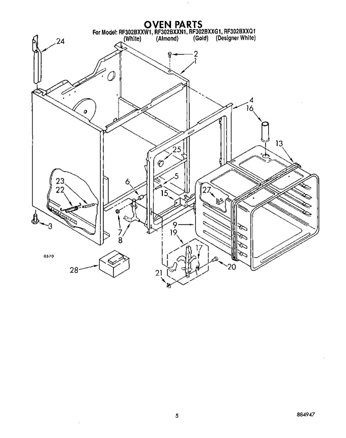 Diagram for RF302BXXQ1