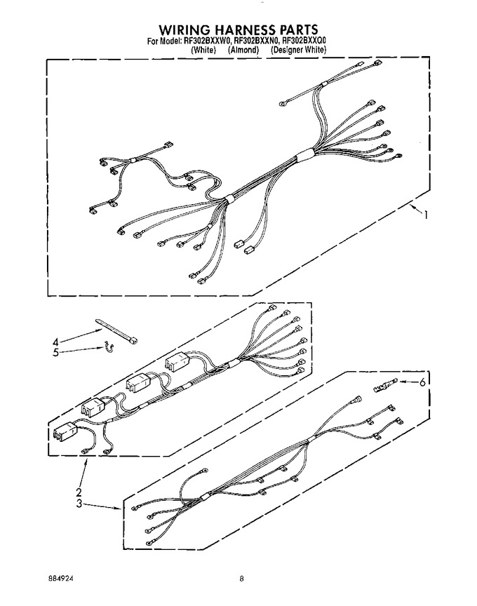 Diagram for RF302BXXW0