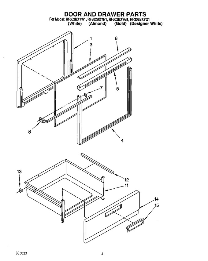 Diagram for RF302BXYQ1