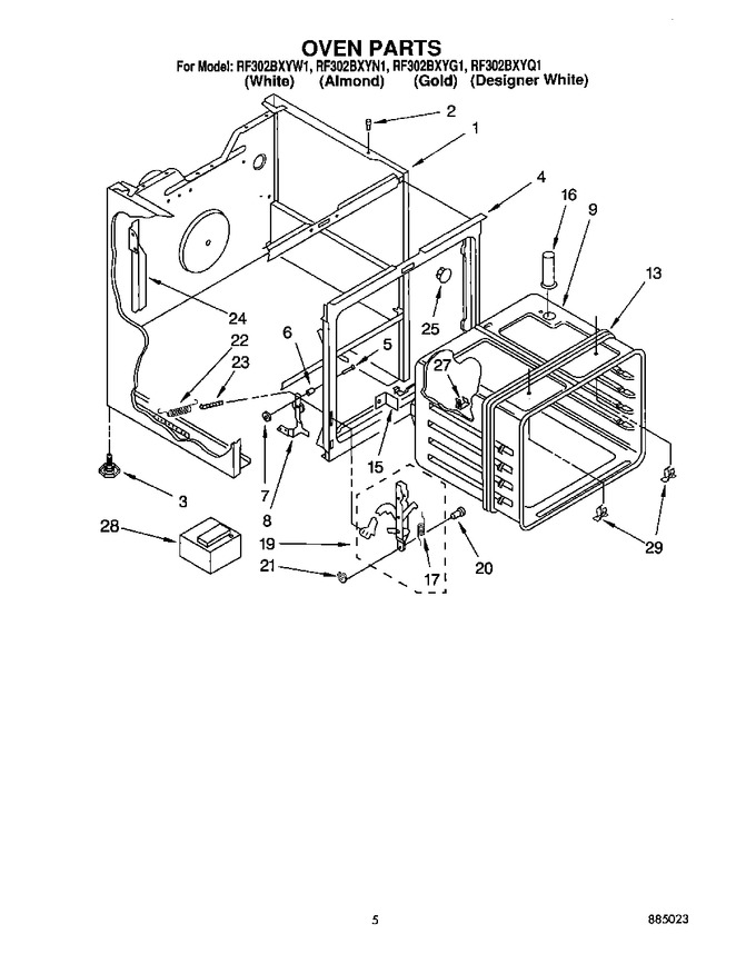 Diagram for RF302BXYQ1