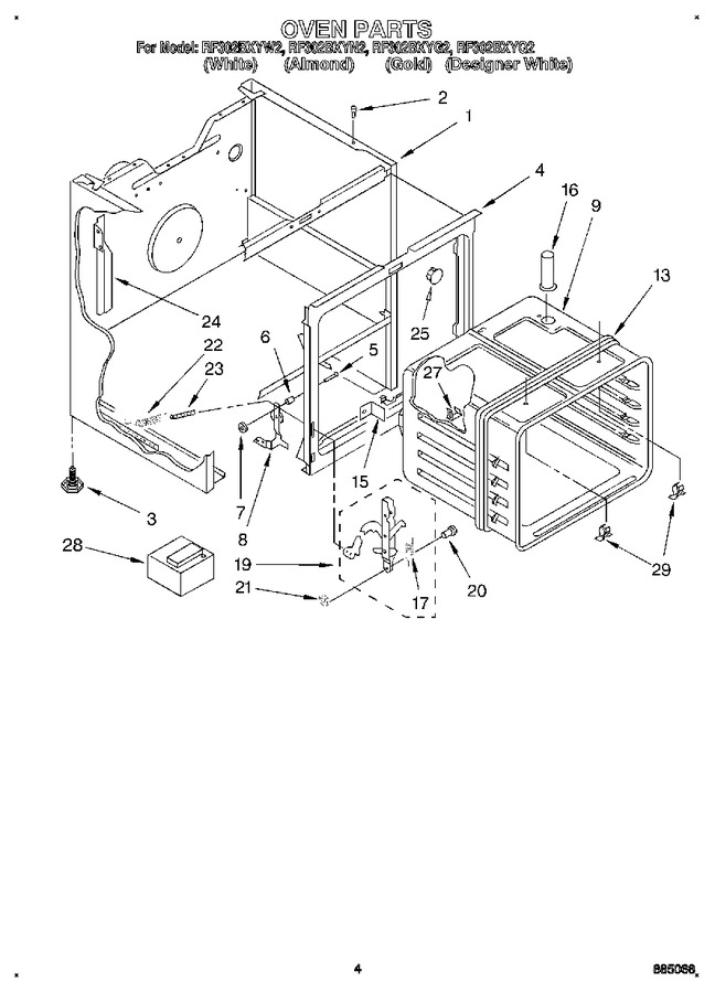 Diagram for RF302BXYQ2