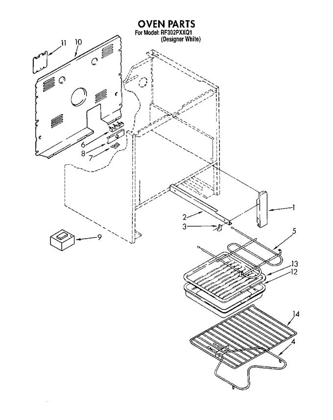 Diagram for RF302PXXQ1