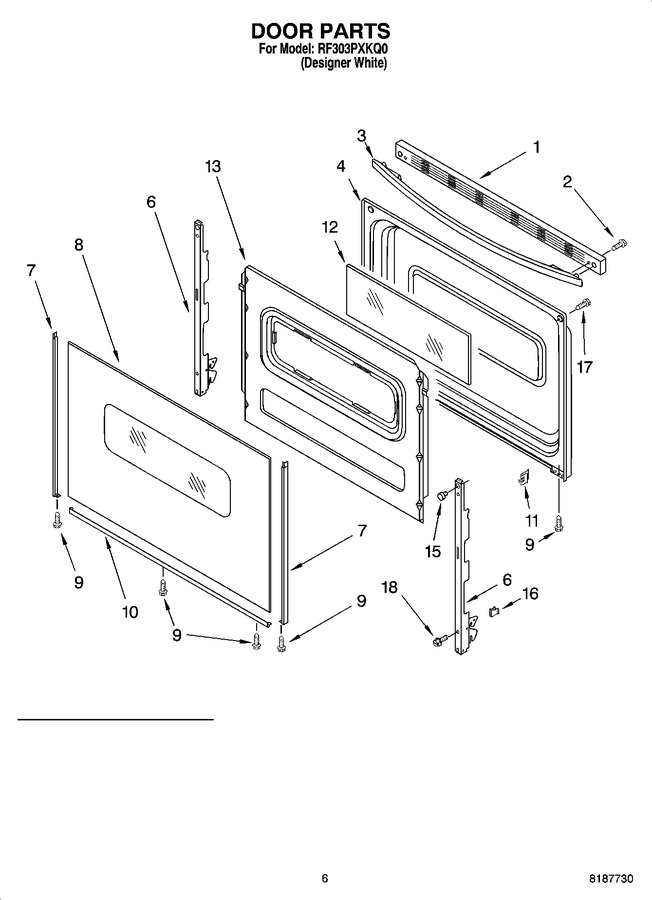 Diagram for RF303PXKQ0