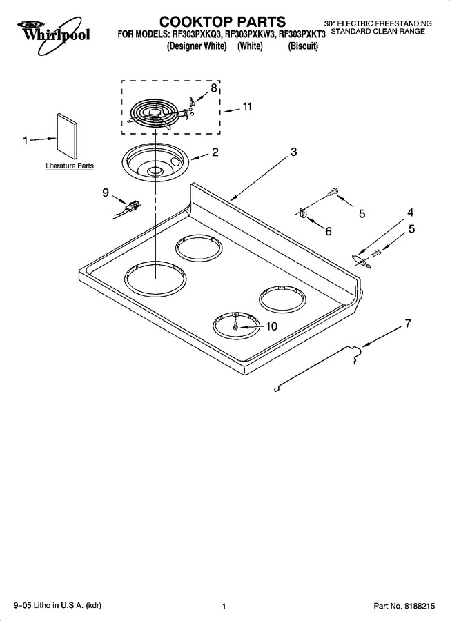 Diagram for RF303PXKT3