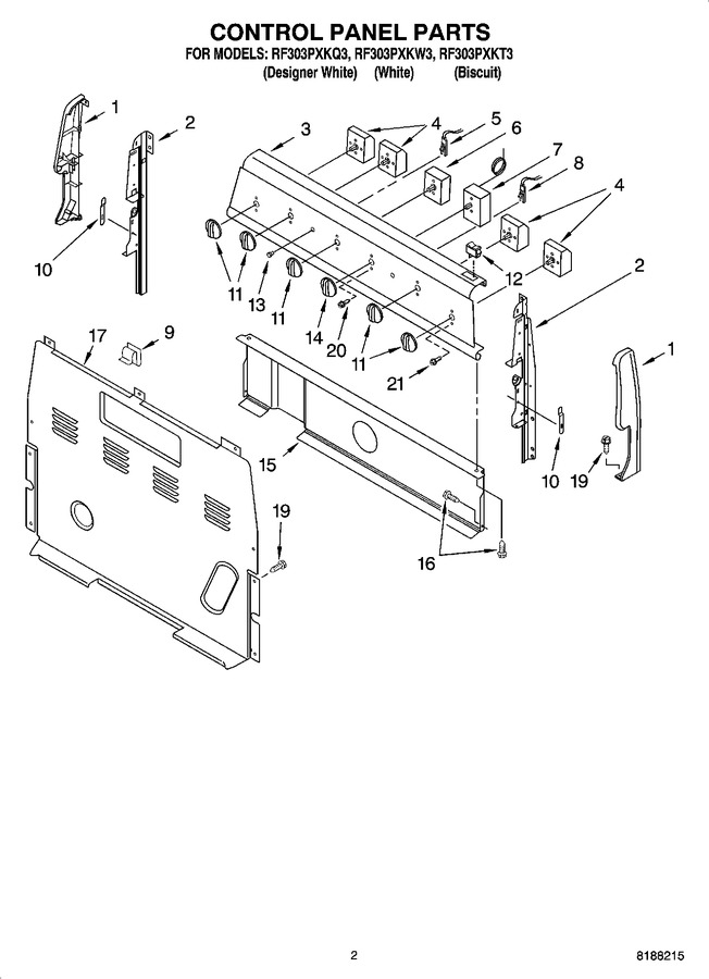 Diagram for RF303PXKT3