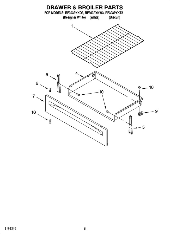 Diagram for RF303PXKT3