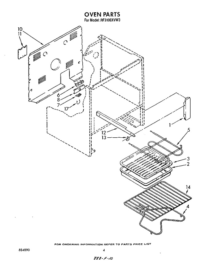 Diagram for RF3100XVW3