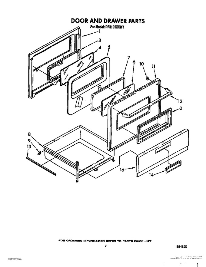 Diagram for RF3105XXW1