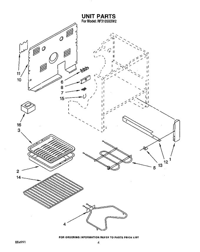 Diagram for RF3105XXW2