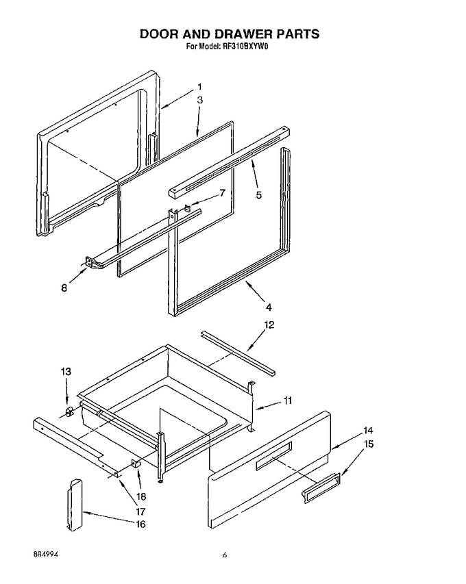 Diagram for RF310BXYW0