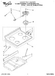 Diagram for 01 - Cooktop