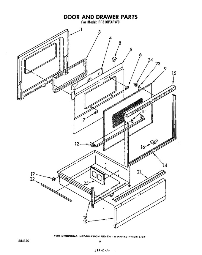 Diagram for RF310PXPW0