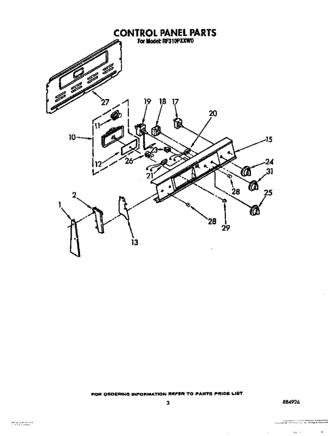 Diagram for RF310PXXW0
