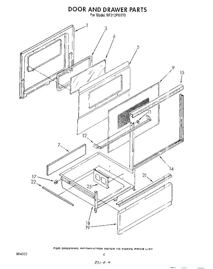 Diagram for RF313PXVT0