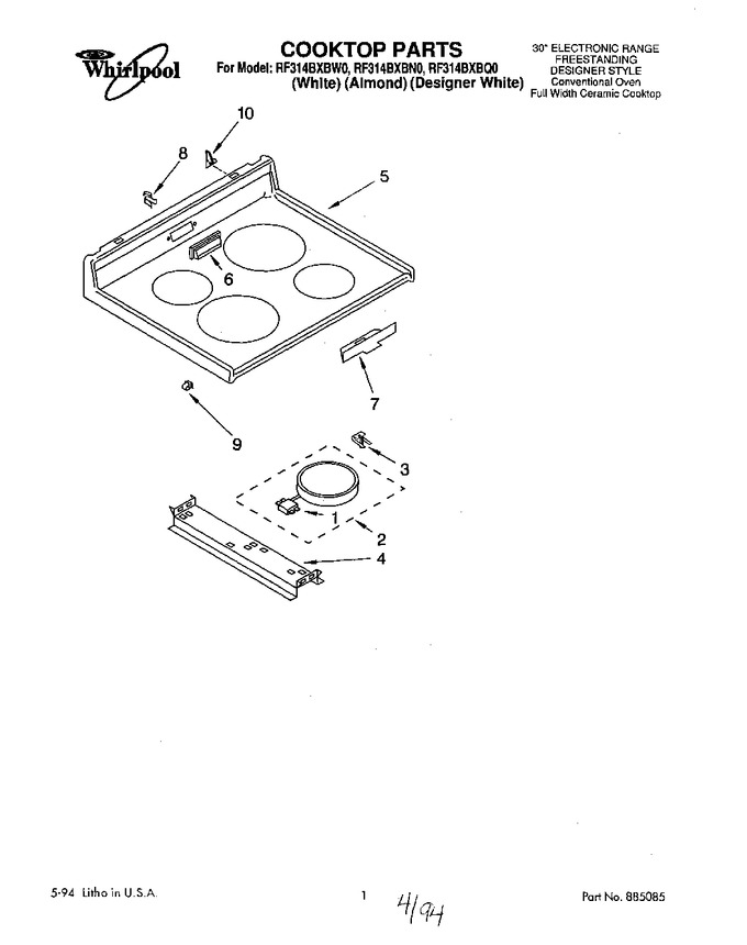 Diagram for RF314BXBW0