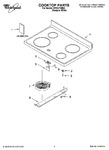 Diagram for 01 - Cooktop Parts