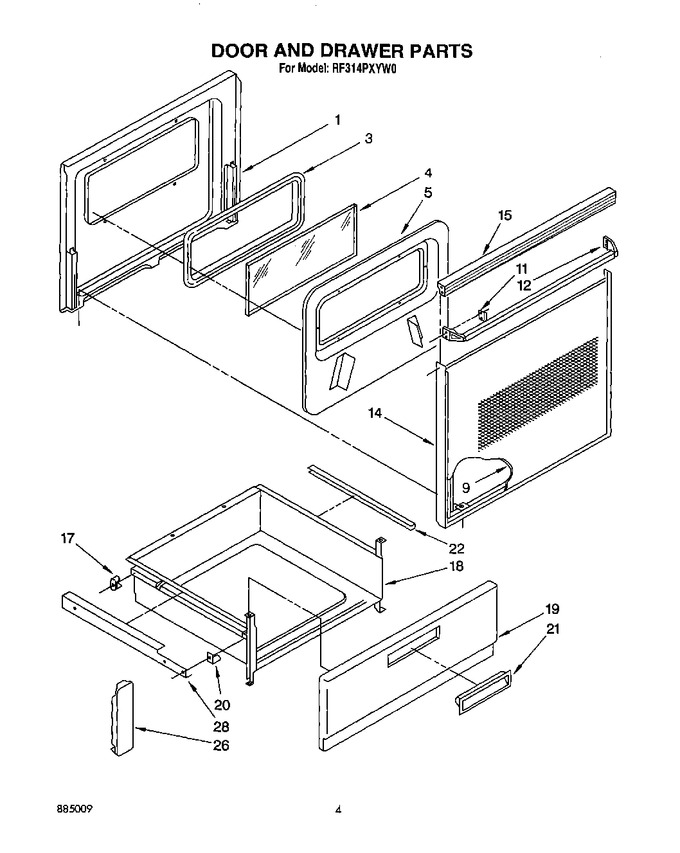 Diagram for RF314PXYW0