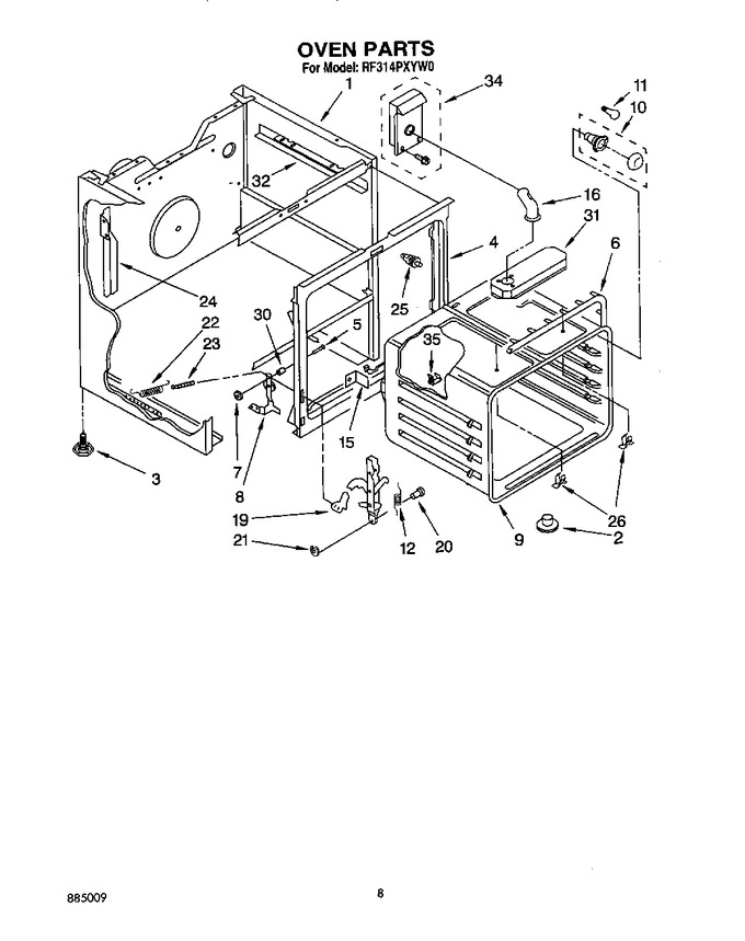 Diagram for RF314PXYW0
