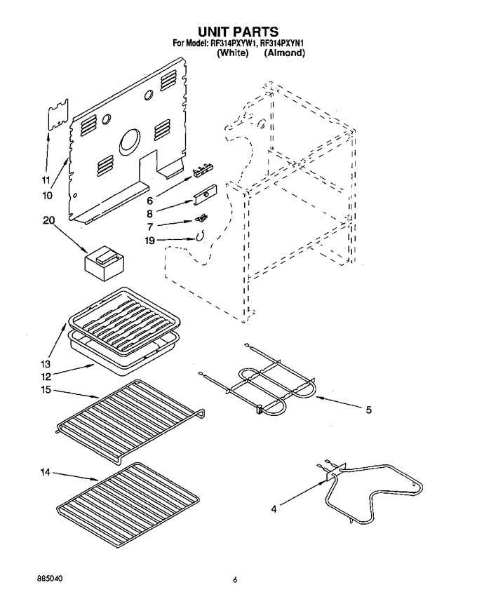 Diagram for RF314PXYW1