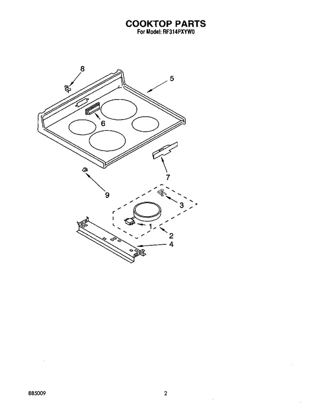 Diagram for RF314PXYW0