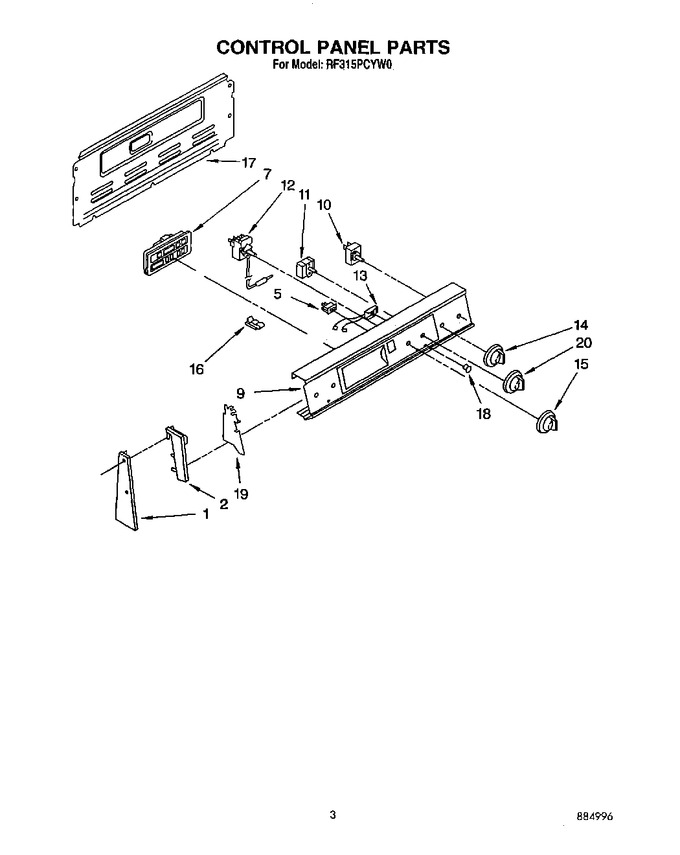 Diagram for RF315PCYW0