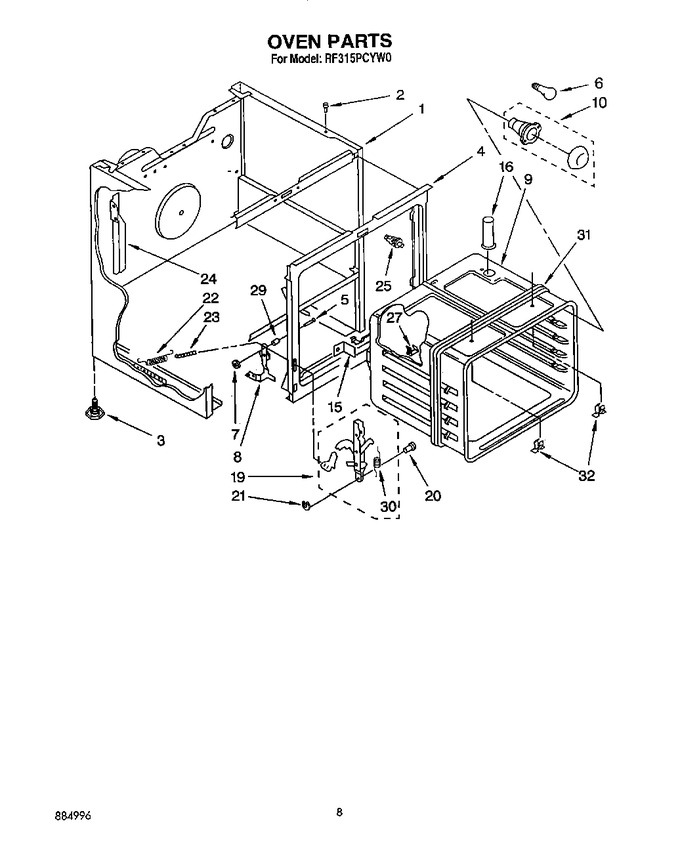 Diagram for RF315PCYW0