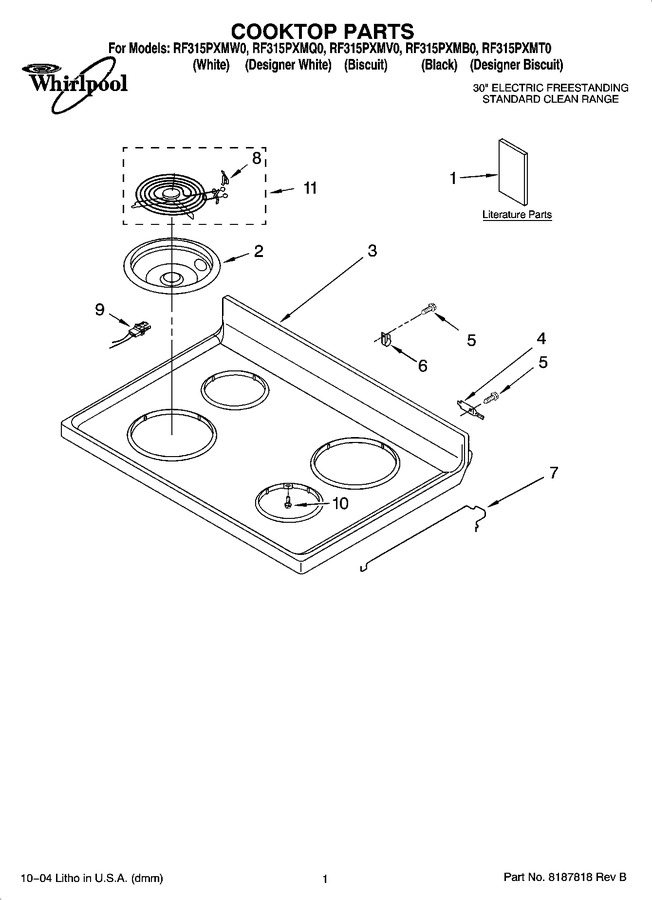 Diagram for RF315PXMV0
