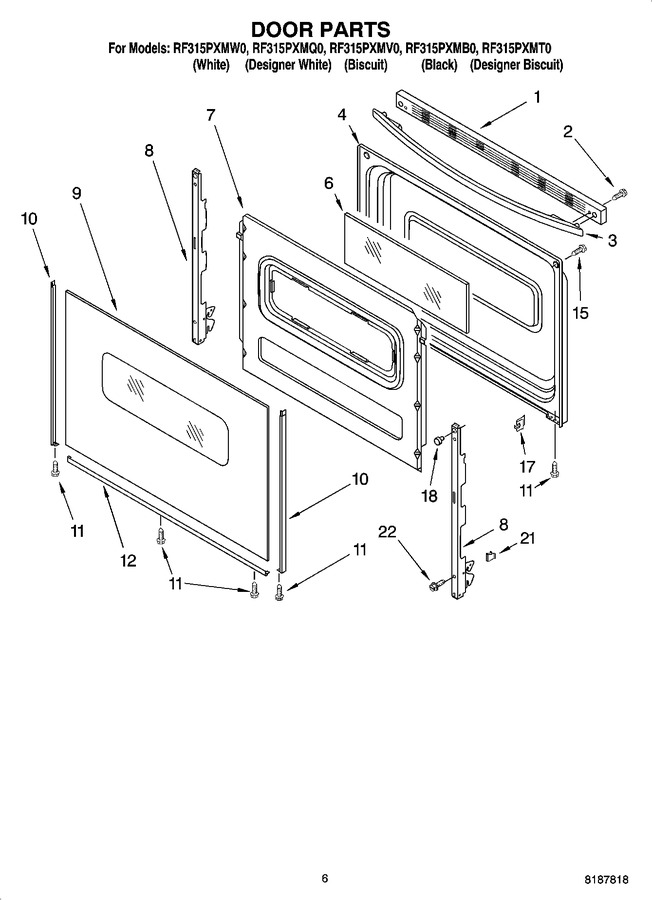 Diagram for RF315PXMT0