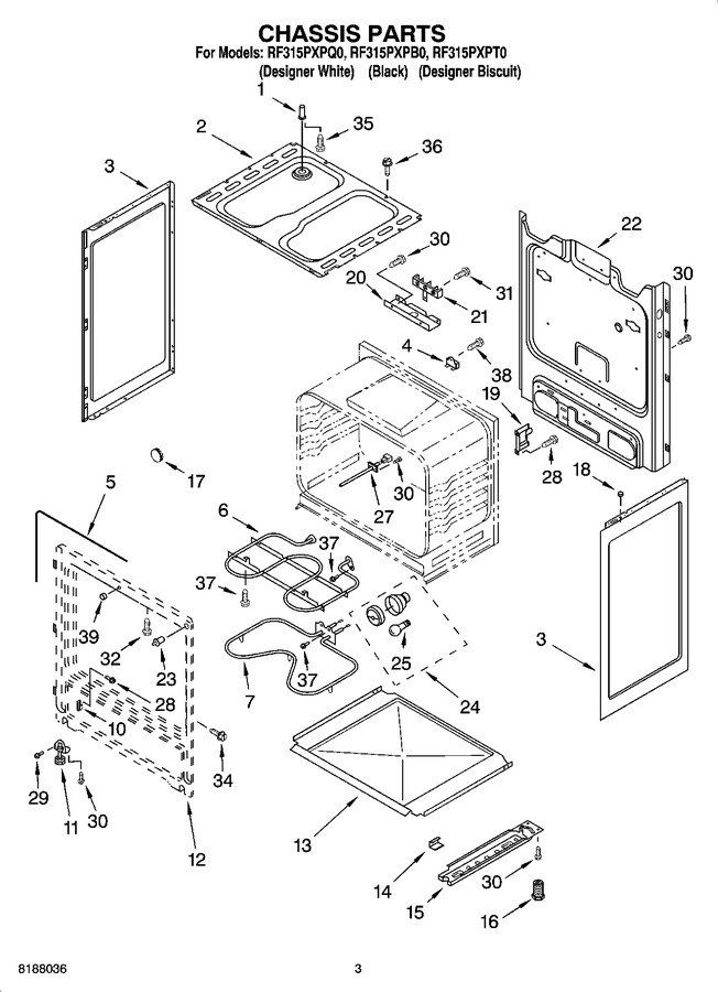 Diagram for RF315PXPB0
