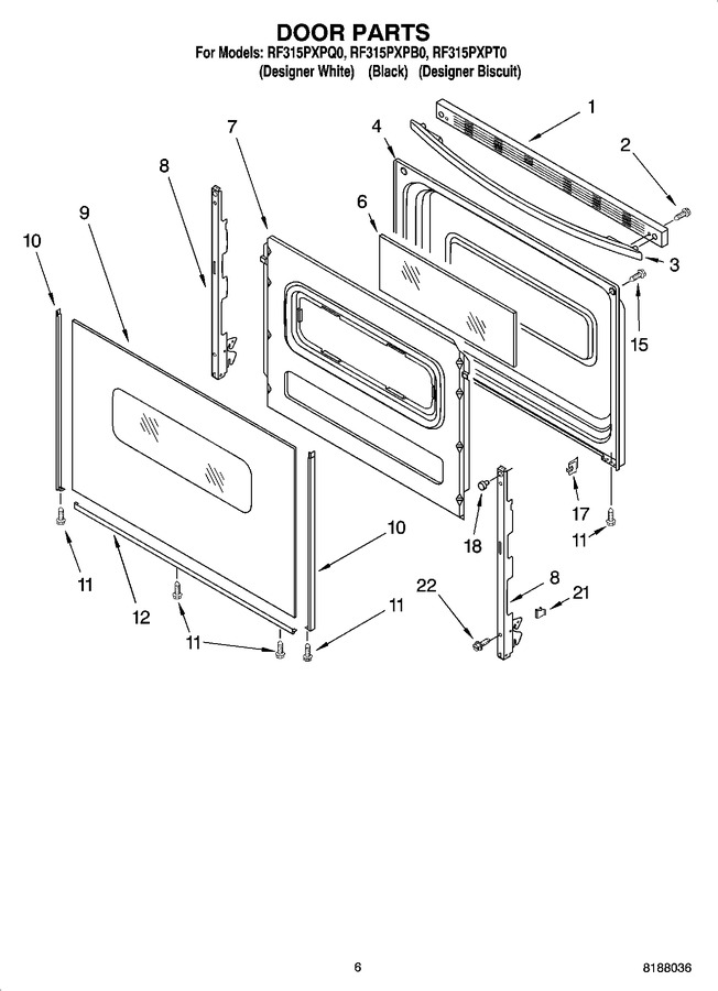 Diagram for RF315PXPQ0