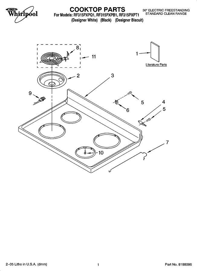 Diagram for RF315PXPB1