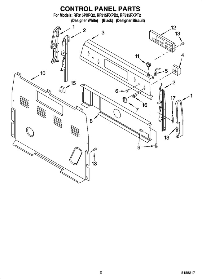 Diagram for RF315PXPQ2