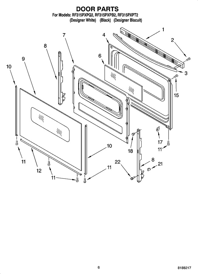 Diagram for RF315PXPQ2