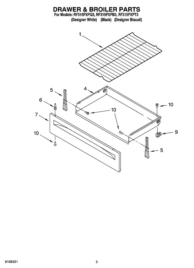 Diagram for RF315PXPB3