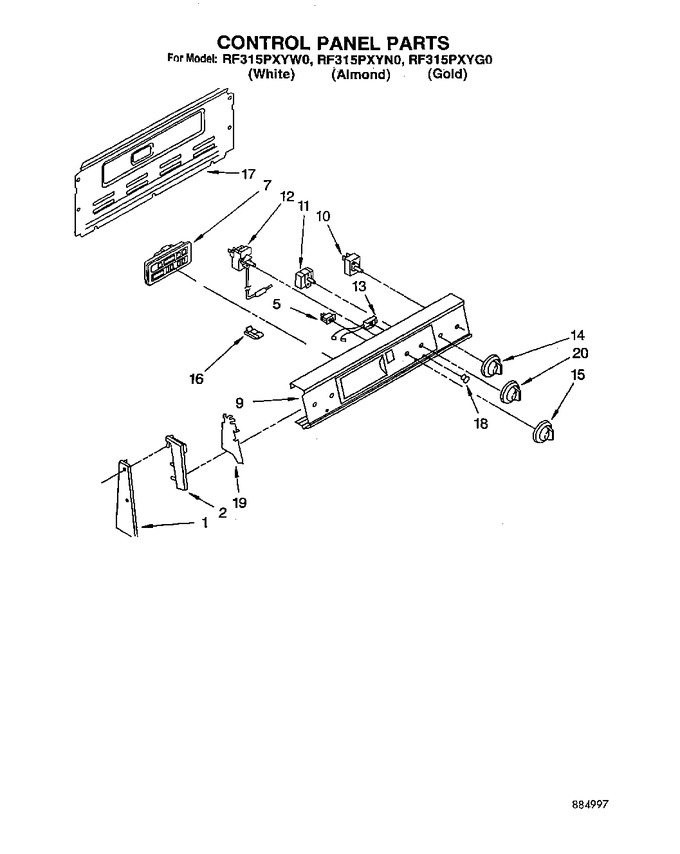 Diagram for RF315PXYG1
