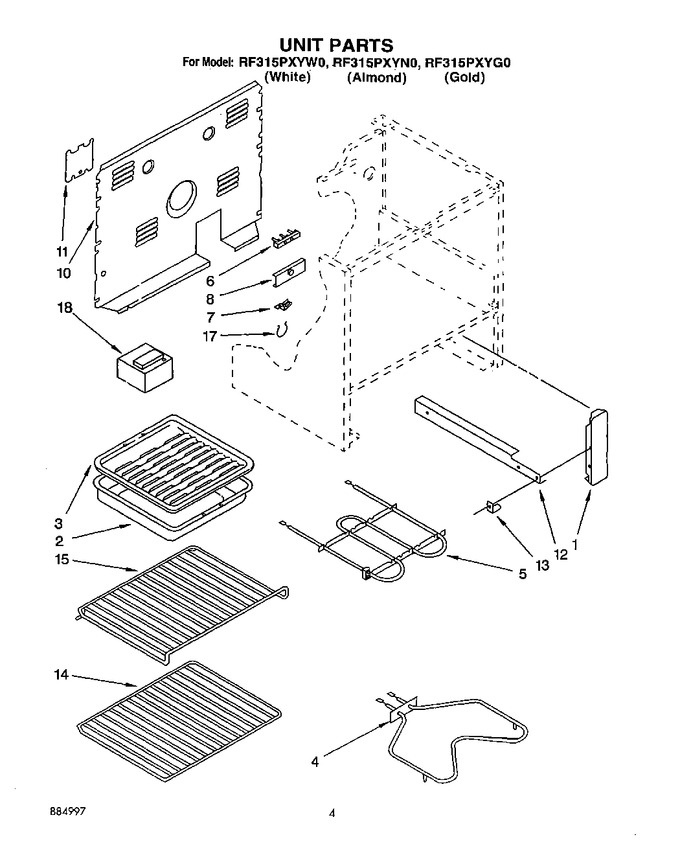 Diagram for RF315PXYG1