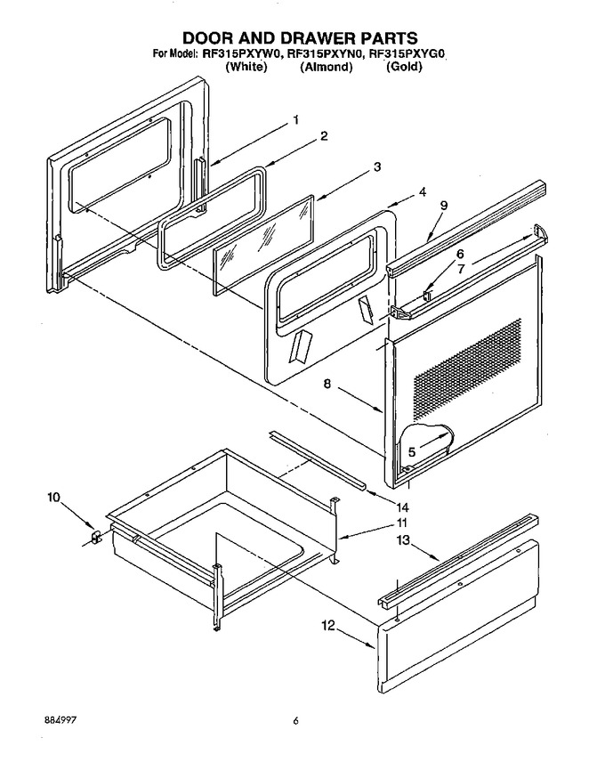 Diagram for RF315PXYG1