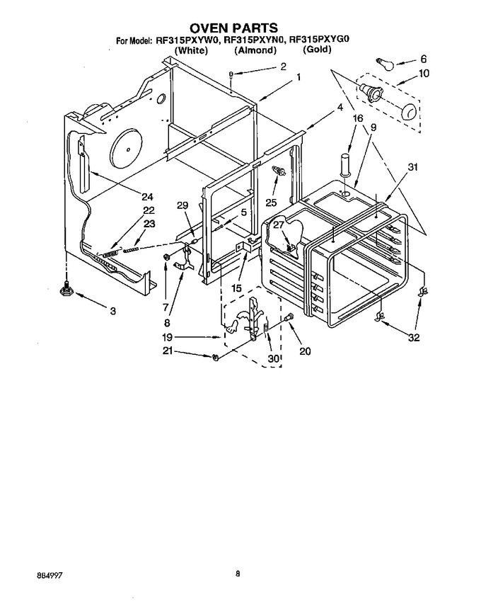 Diagram for RF315PXYG1