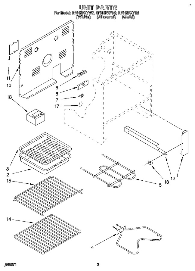 Diagram for RF315PXYW2