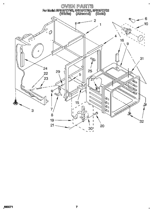 Diagram for RF315PXYW2