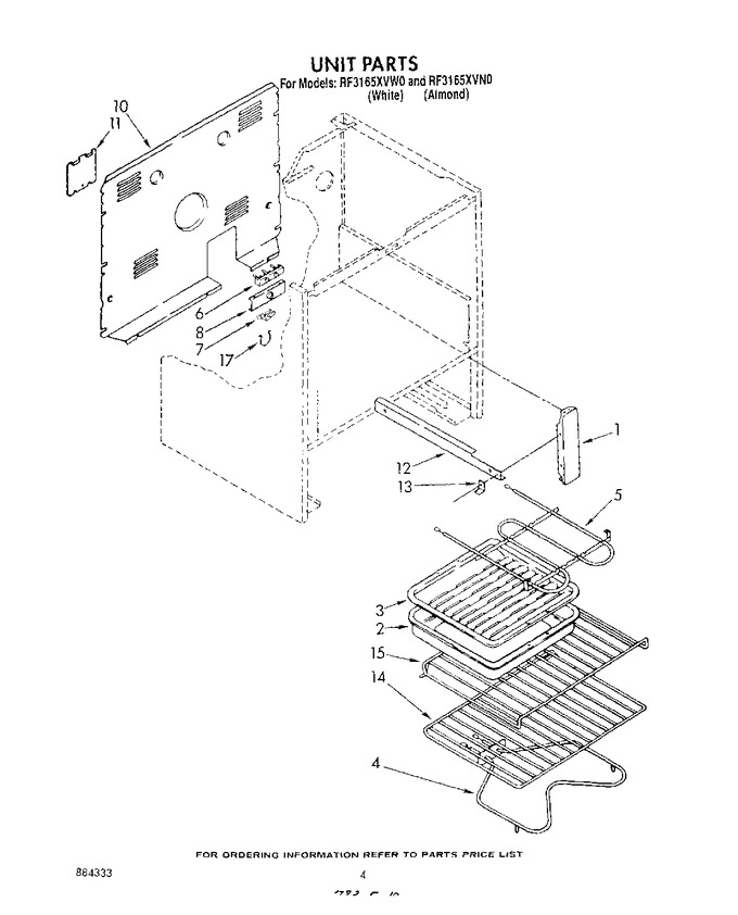 Diagram for RF3165XVF0