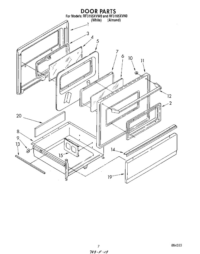 Diagram for RF3165XVF0