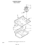 Diagram for 02 - Cooktop